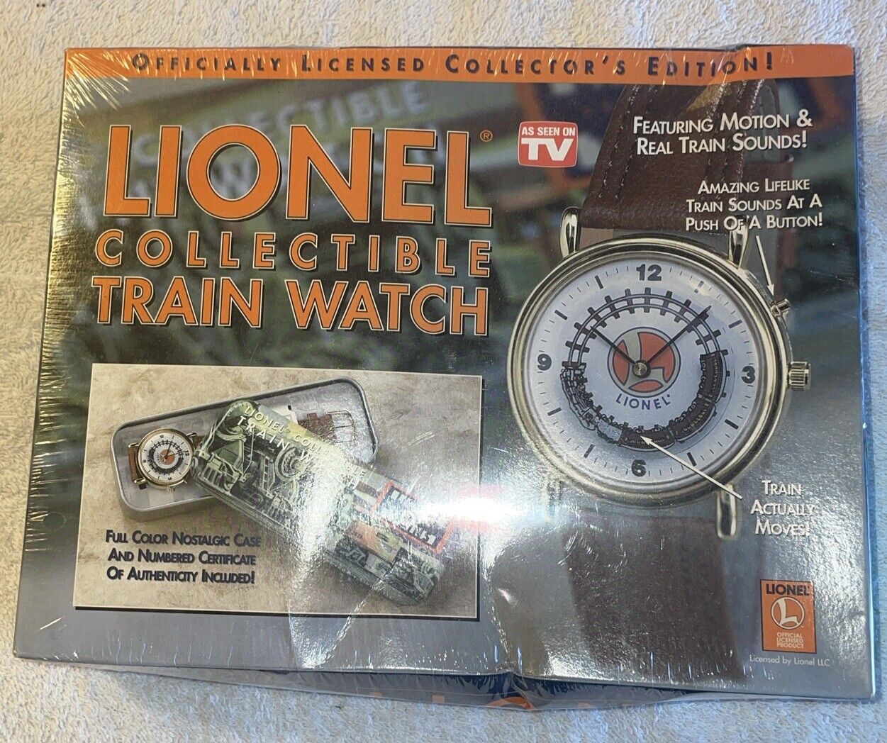 Lionel Collectable Train Watch Brand New in Box