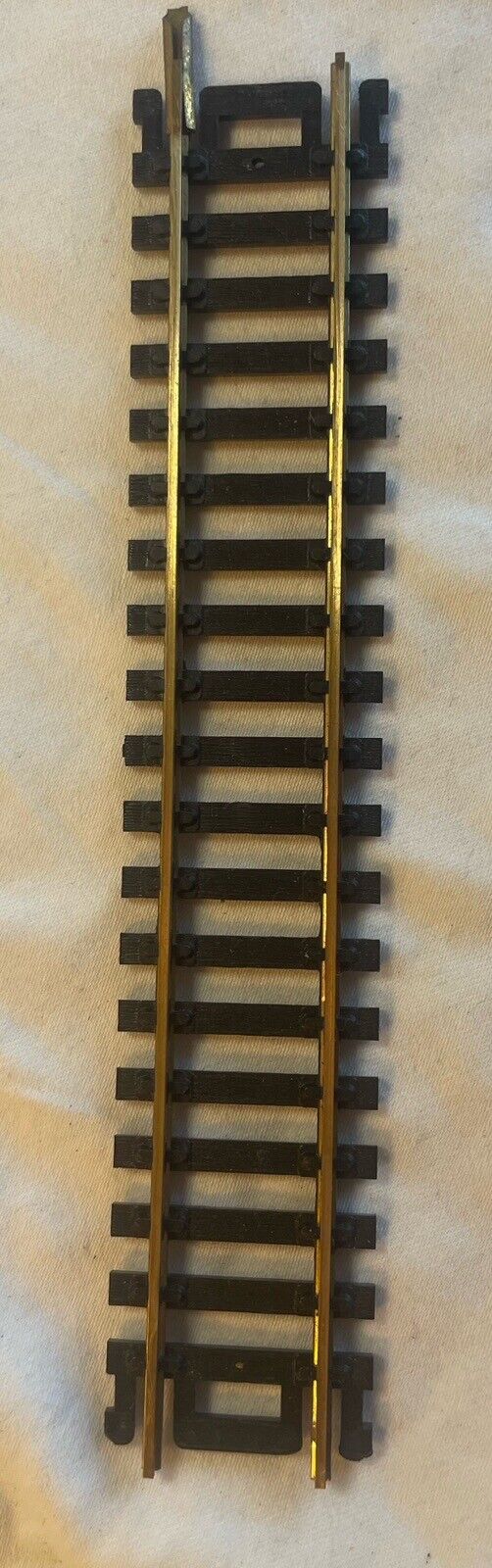 🚂 HO Scale Atlas 6" Brass Straight Snap Track C-6 Very Good. Sold by the piece!
