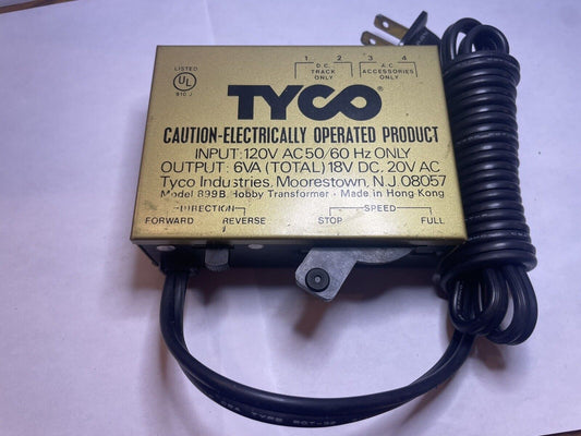TYCO 899B HO / N Transformer. TESTED!! C-7 Excellent Condition