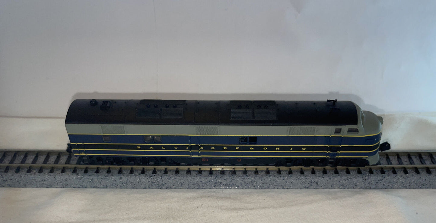 N Scale Life-Like 7003 Baltimore & Ohio E7A #66 Tested! Excellent Condition C-7!