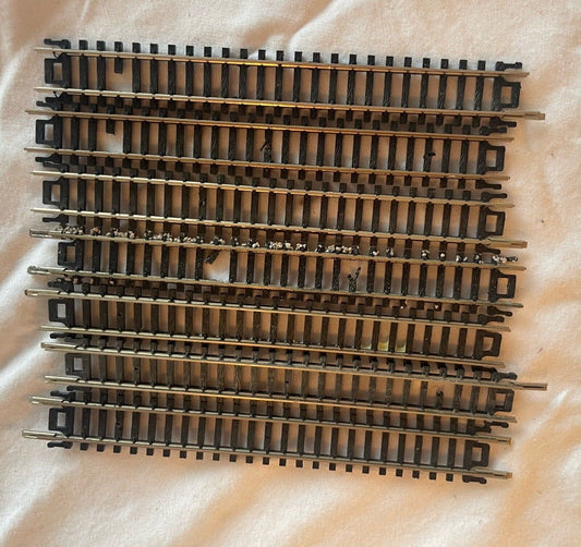 N Scale Atlas 2501 Straight Track 8 Pieces Code 80 C5 Good