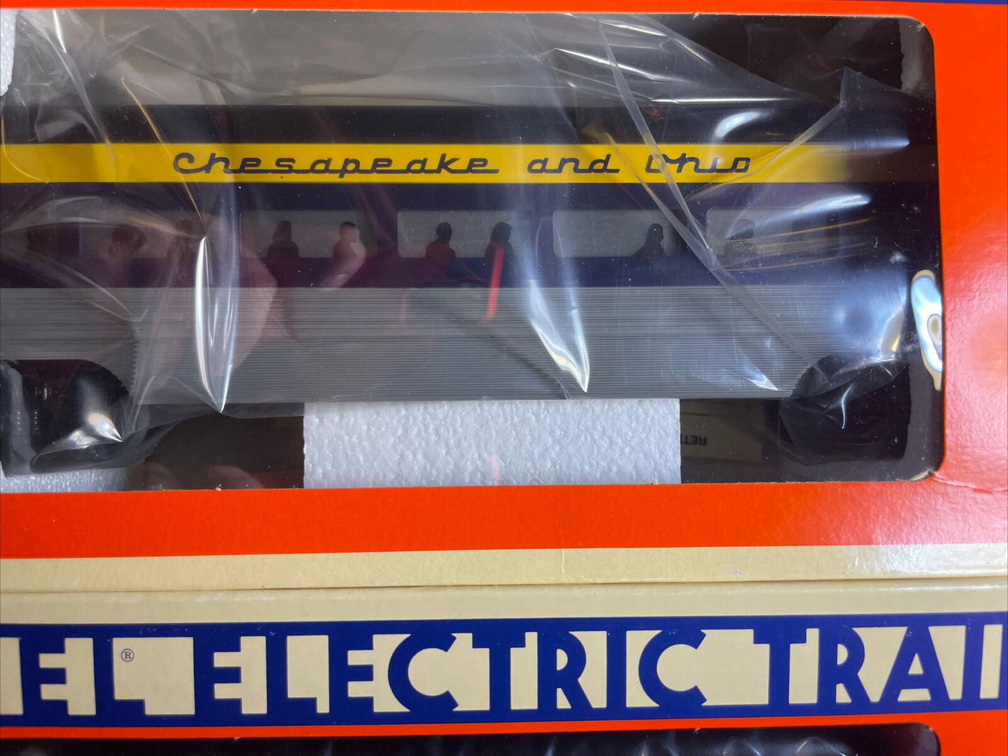 🚂 Lionel 6-19145-48 Chesapeake & Ohio C&O 4 Car Aluminium Passenger Set MINT!!