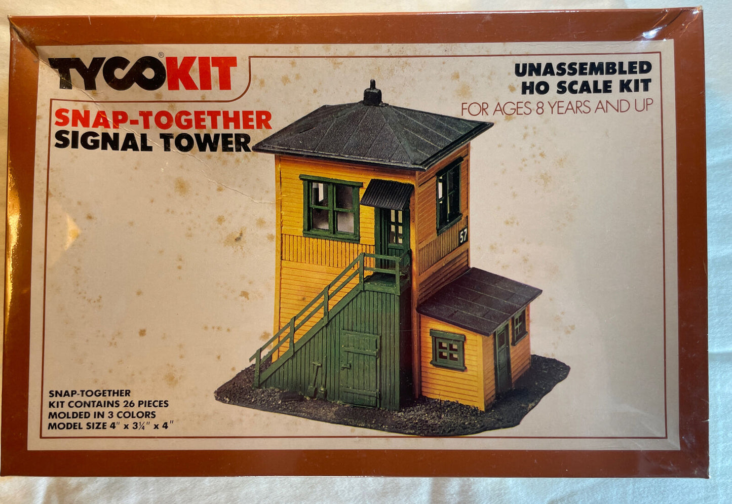 🚂 HO Scale Tyco 7768 Snap Together Signal Tower. Brand New / Sealed In OB!!