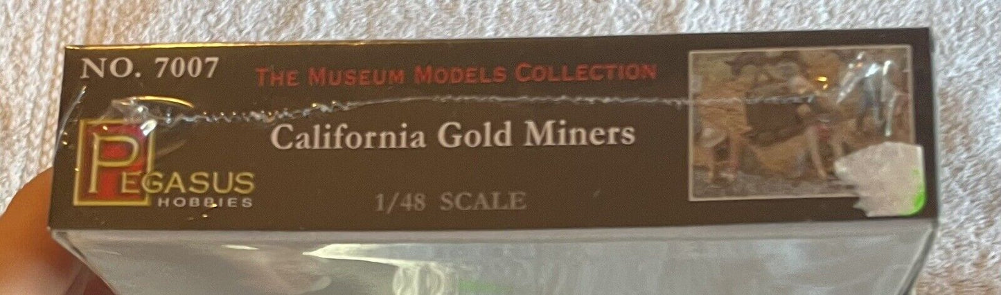 🚂O Scale Pegasus No. 7007 California Gold Miners. Sealed / Brand New C-10