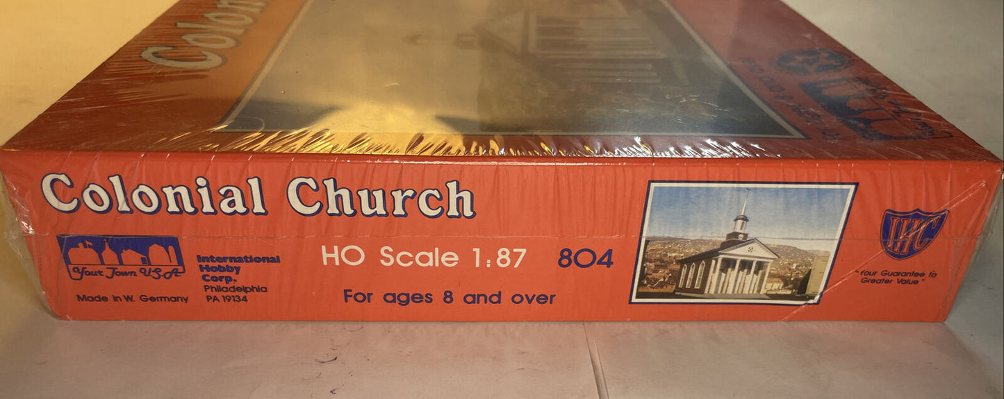 🚂 HO Scale IHC 804 Colonial Church Brand New / Sealed In Original Box!!