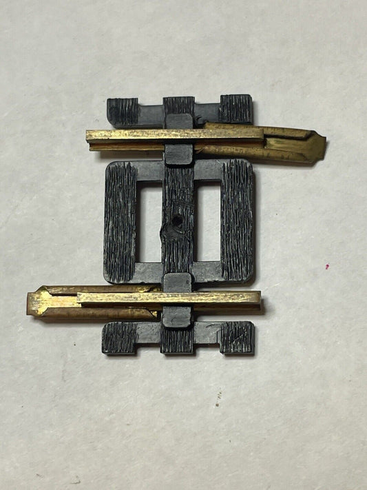HO Scale Atlas 3/4" Straight Brass Snap Track (Sold by the piece) C-6 VG