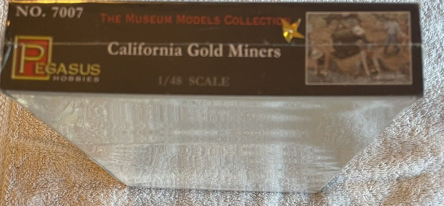🚂O Scale Pegasus No. 7007 California Gold Miners. Sealed / Brand New C-10