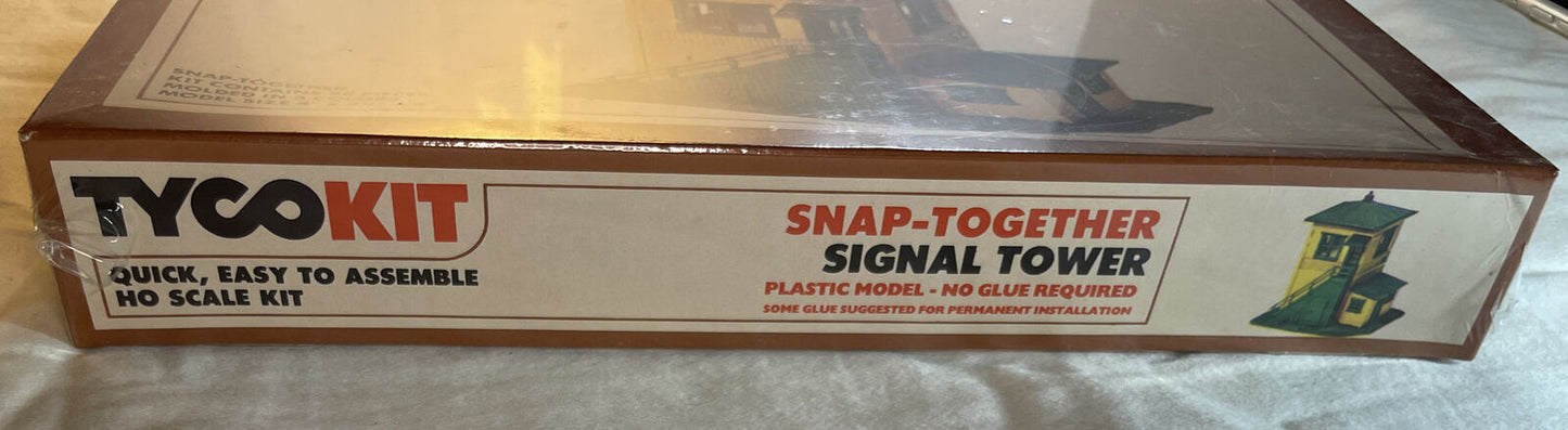 🚂 HO Scale Tyco 7768 Snap Together Signal Tower. Brand New / Sealed In OB!!