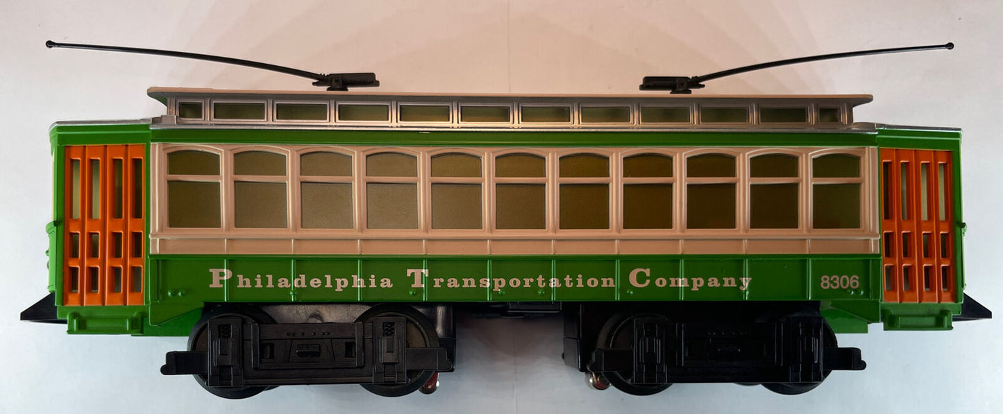 Industrial Rail O Ga Trolley PTC Philadelphia Transportation Co Bump n Go TESTED