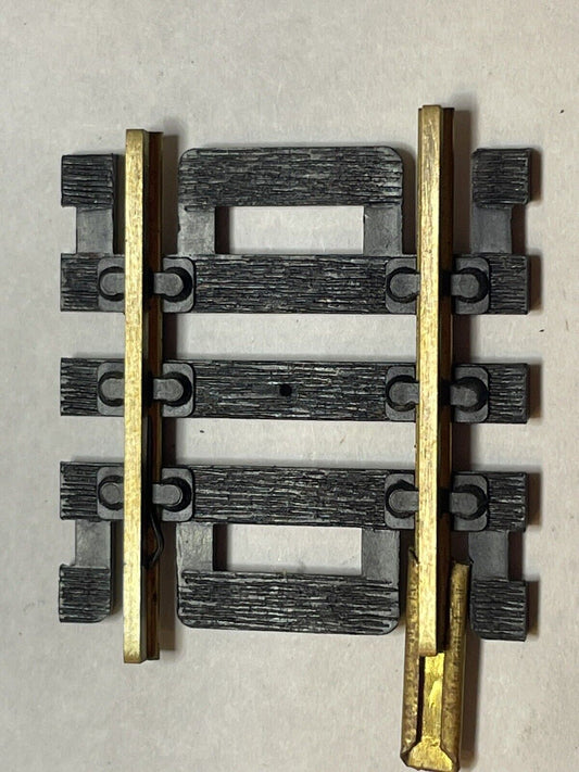 HO Scale Atlas 1 1/4" Straight Brass Snap Track (Sold by the piece) C-6 VG