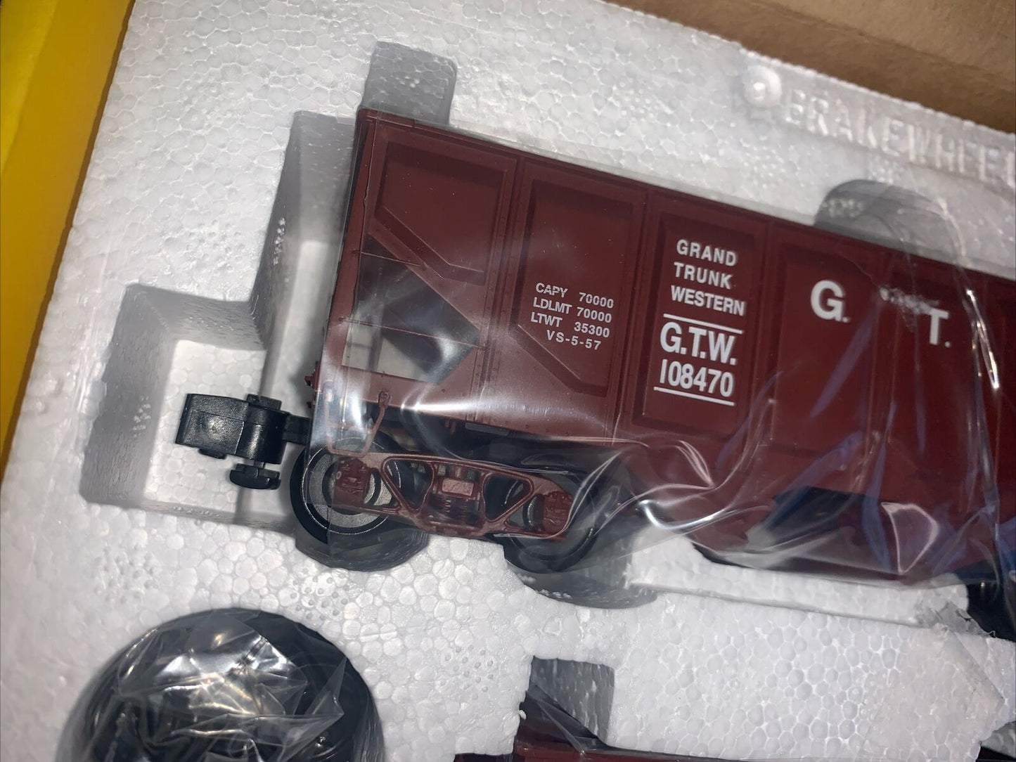 🚂 S Gauge S-Helper Service #01049 pan Hb GTW 3 Car Set #1 C-10 Brand New in OB!