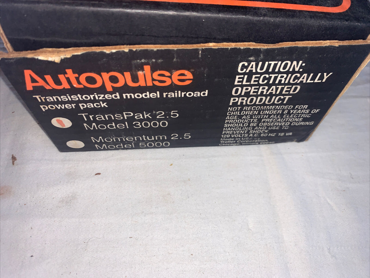 🚂 Autopulse Transpak 2.5 Model 3000 in OB. TESTED. C-7 Excellent Condition