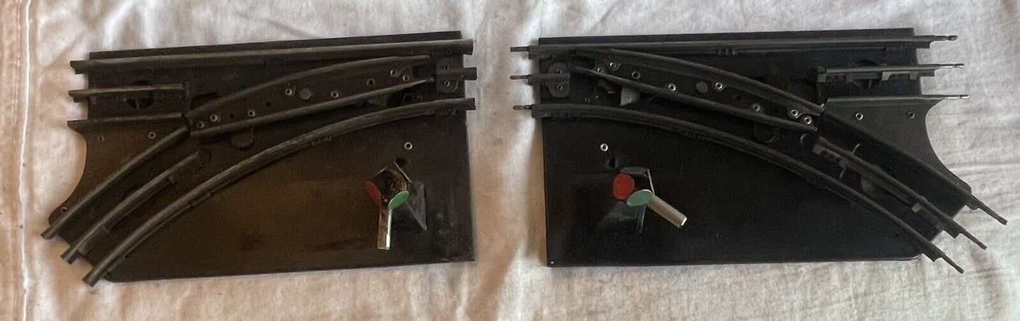 🚂Marx O-27 Pair of Mnaual Switches. Tested/Serviced! Works! C-5 Good Condition